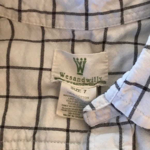 Boys Wes and Willy button down - Picture 4 of 6